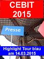 A Cebit Highlight Tour blau